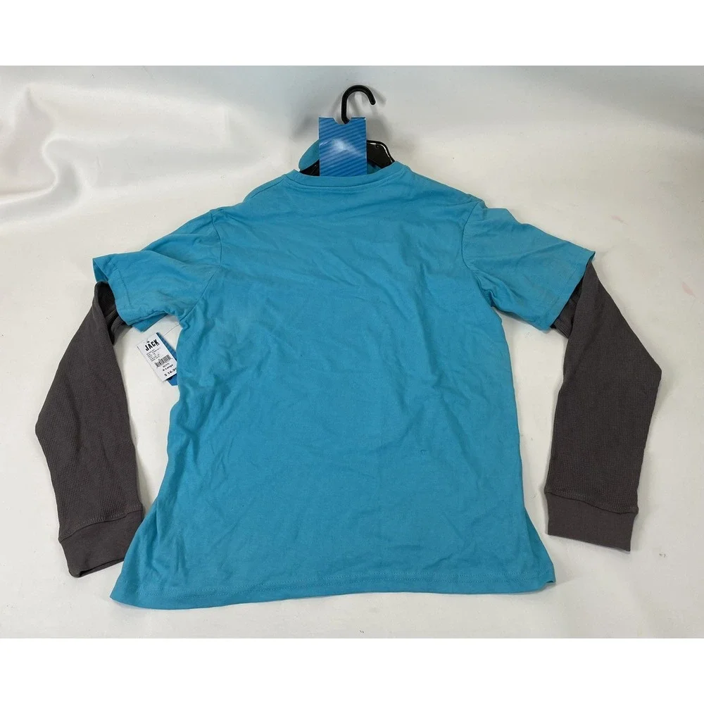 Retro Video Game Shirt‎ Beanie Combo Boys Size XL Blue Jack DMD Keep It Classic
